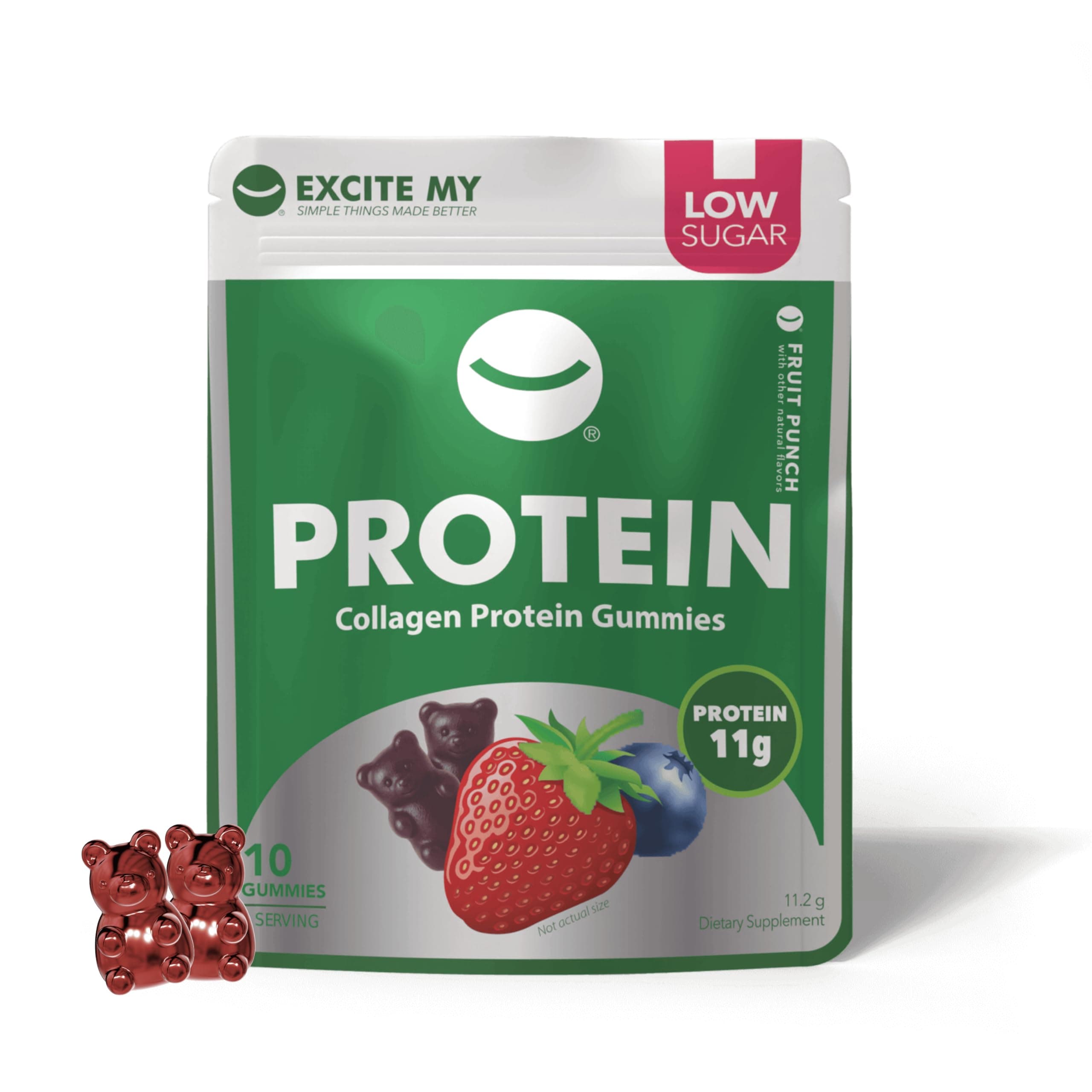 Protein Collagen Gummies 11.2 g