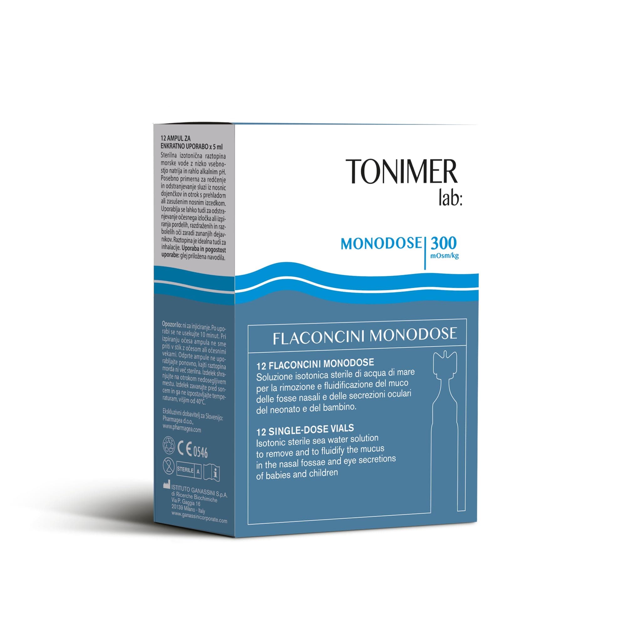 Tonimer Single Dose 12 vials of 5ml
