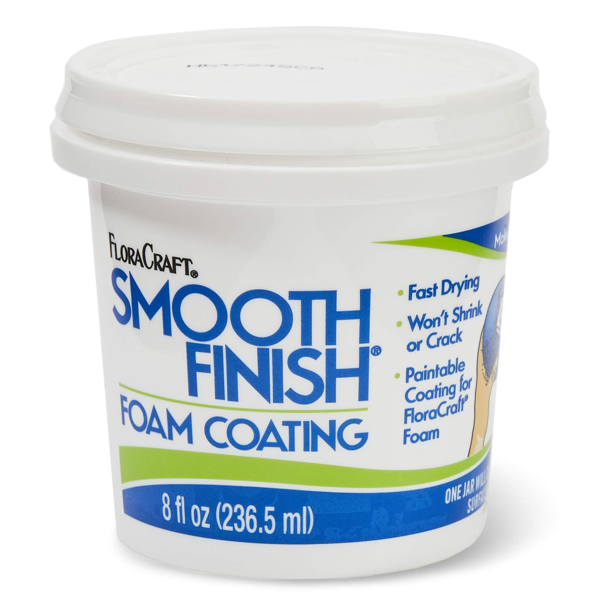 FloraCraft Smooth Finish 8oz Paintable Coating