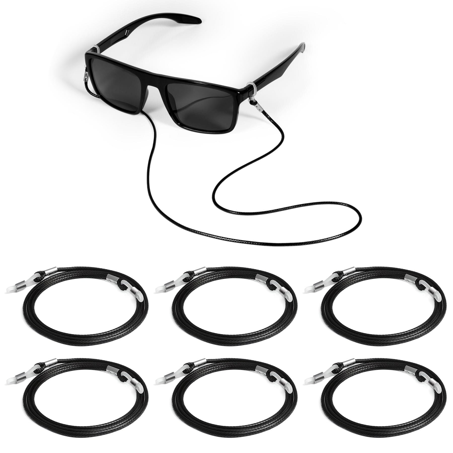 Glasses Strap,Securely Keep Your Eyeglasses Around Your Neck, Practical Sunglasses Holder Strap for Men Women