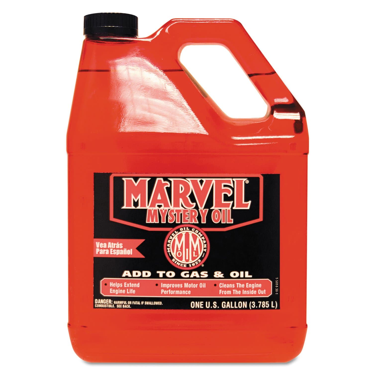 Oil Additive, 1Gal, Red, Transparent