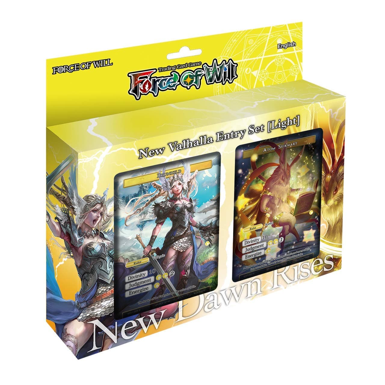 Force of Will Fow Valhalla Cluster Light Starter Deck