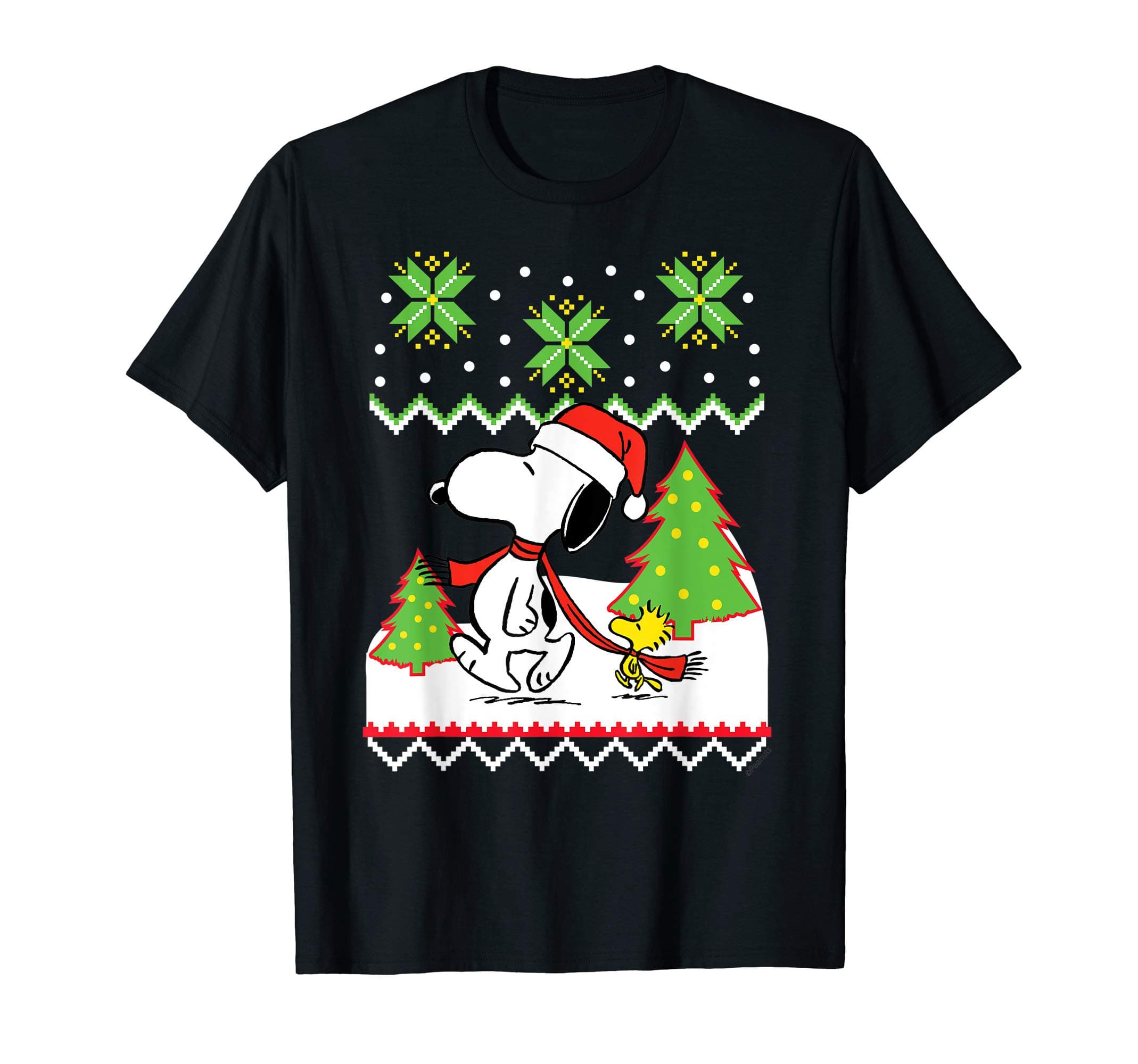 Peanuts Santa Snoopy T-Shirt