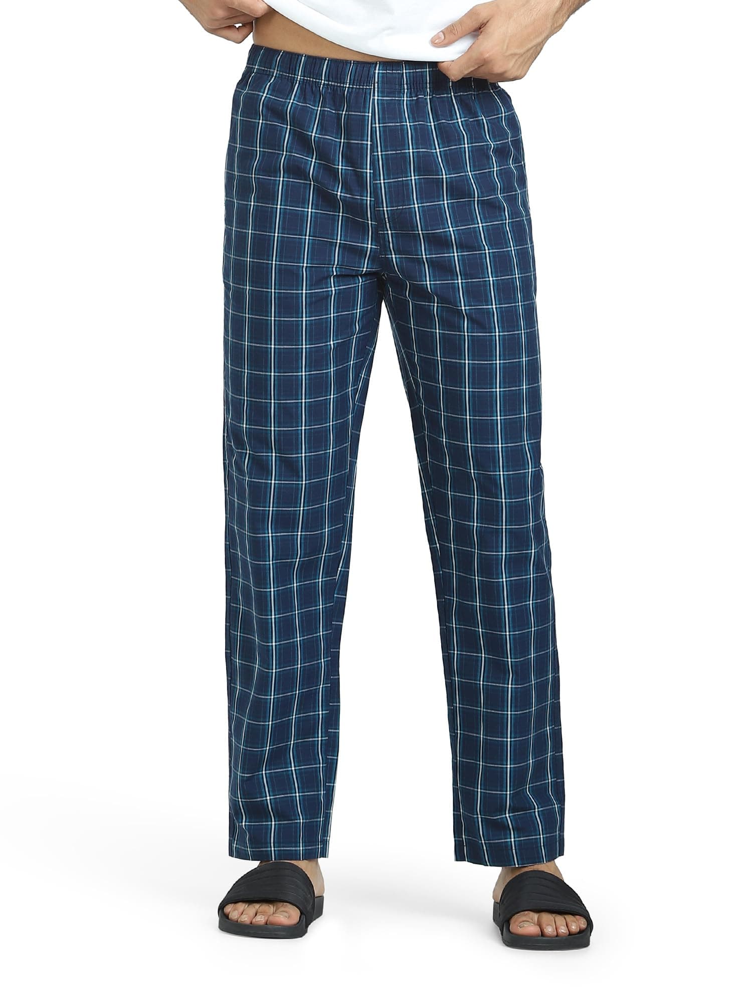 XYXXMen's Checkmate Combed Cotton Regular Fit Pyjama