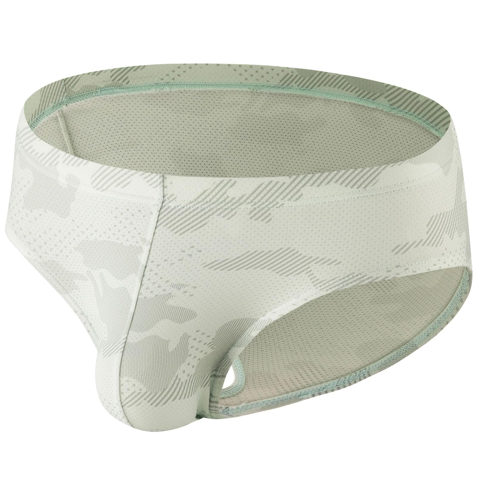 Summer CodeMens Bikini Briefs Bulge Pouch Underwear Breathable Stretch Micro Mesh Briefs Undies Low Rise Underpants