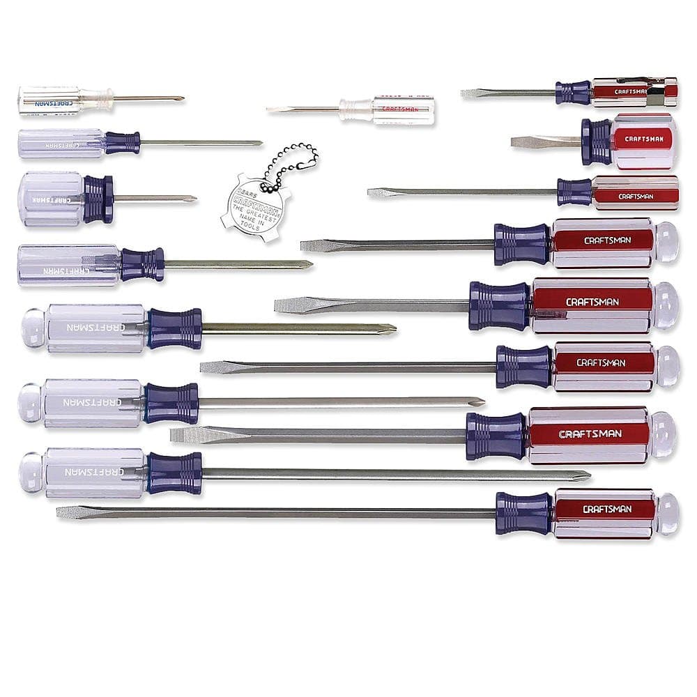9-31794 Slotted Phillips Screwdriver Set, 17 Piece