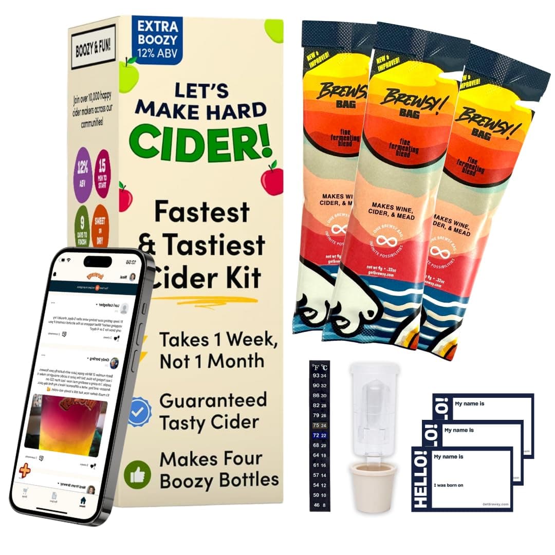 Brewsy Custom Cider Making Set