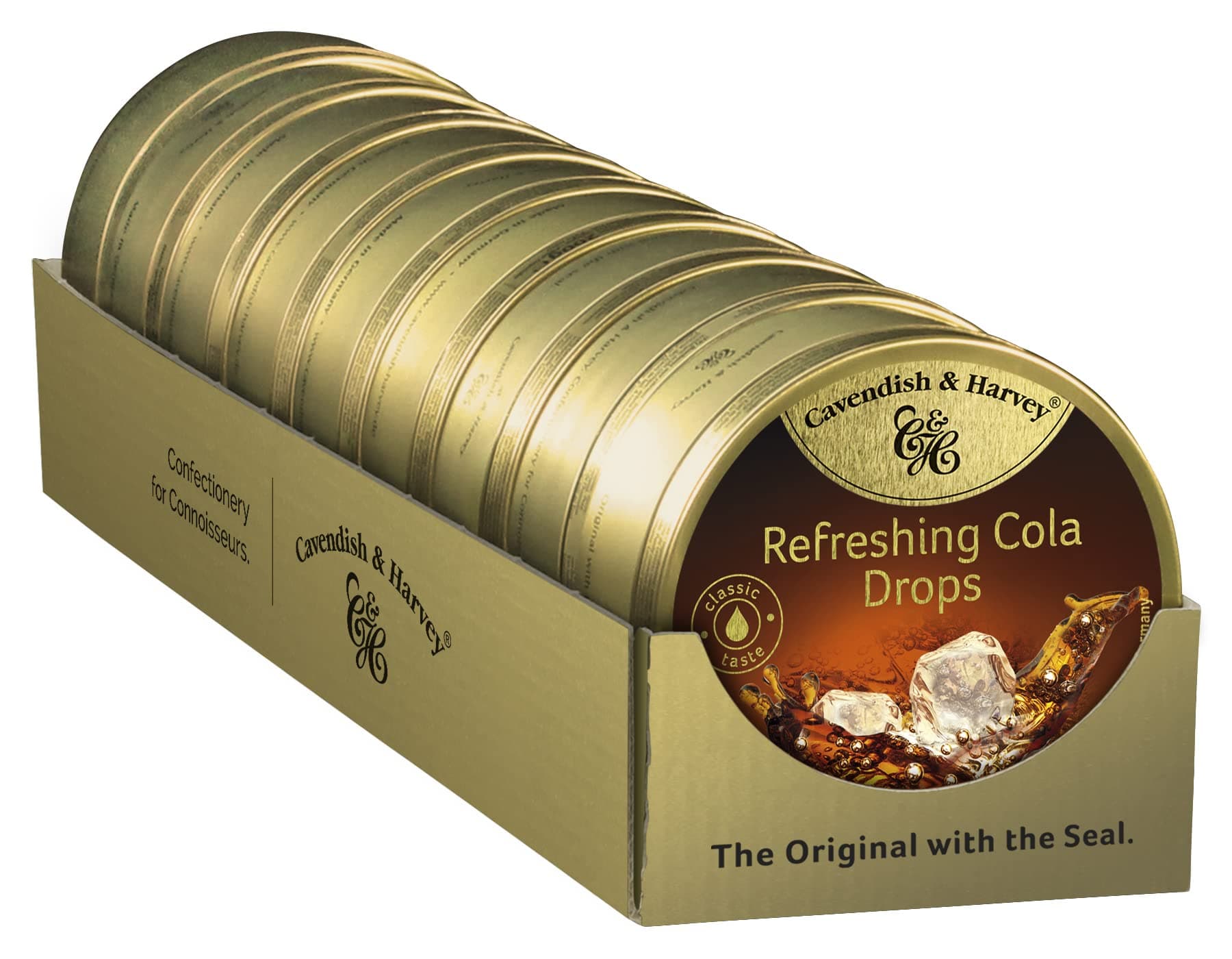 Cavendish & Harvey Refreshing Cola Drops - 175 gm (Pack of 9)