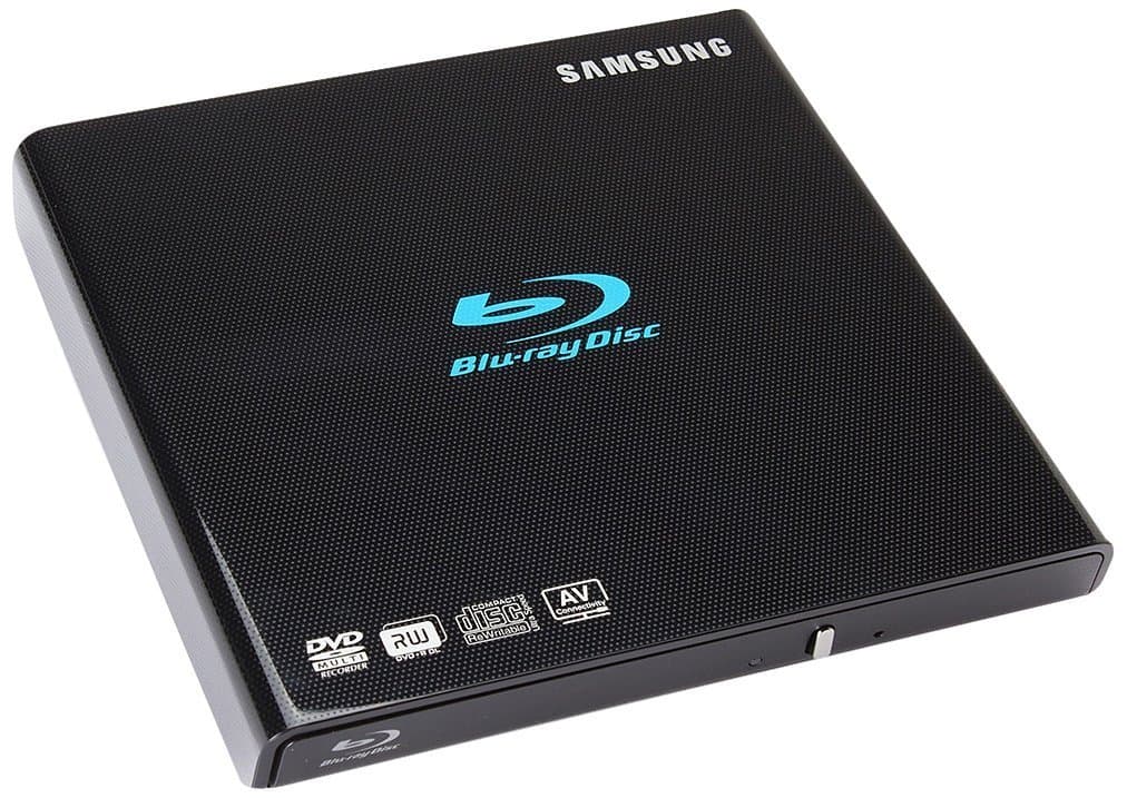 Samsung SE-506BB/TSBD 6X USB2.0 External Slim Blu-ray Writer Drive (Black)