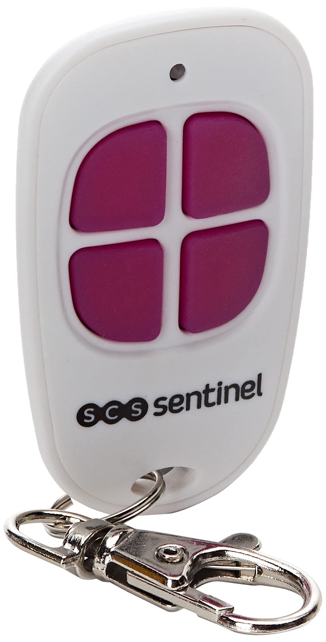SCS Sentinel Door Remote Control for Gate with 4 Channels, Fuchsia