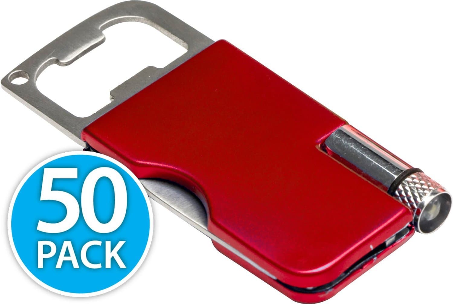 Mini Metal Pocket Knife Kit - 50 Pack