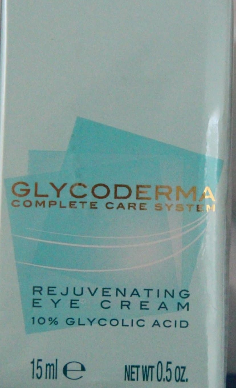Glycoderma Complete Care System Rejuvenating Eye Cream ~ 10% Glycolic Acid 0.5 oz (15 ml)