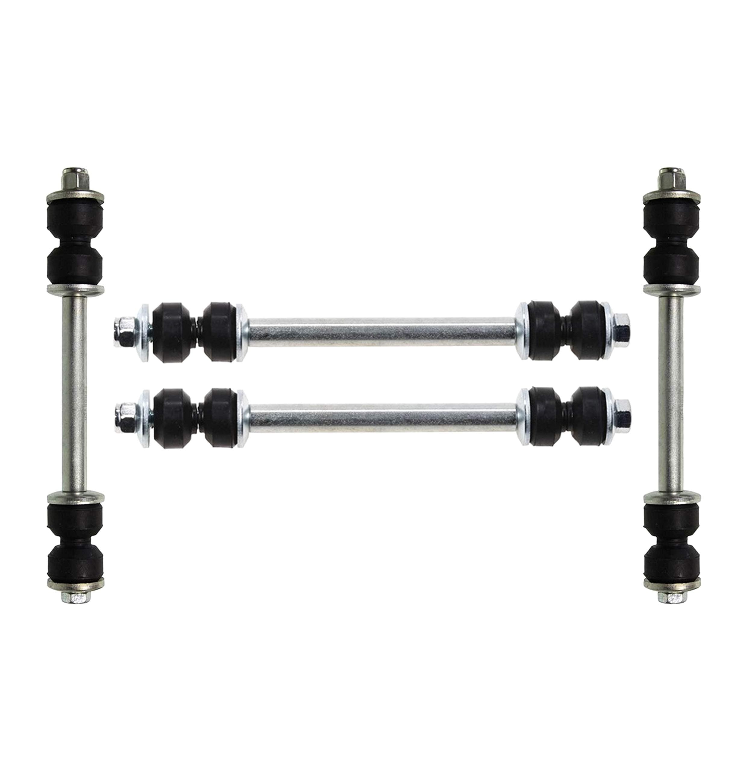 PartsW 4 Piece Front & Rear Passenger Driver Side Kit Stabilizer Sway Bar Links