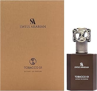 Swiss Arabian Tobacco 01 - Arabian Perfume for Men and Women - Extrait de Parfum - Long Lasting Perfume - Unisex Fragrance - Travel Size - 1.7 oz