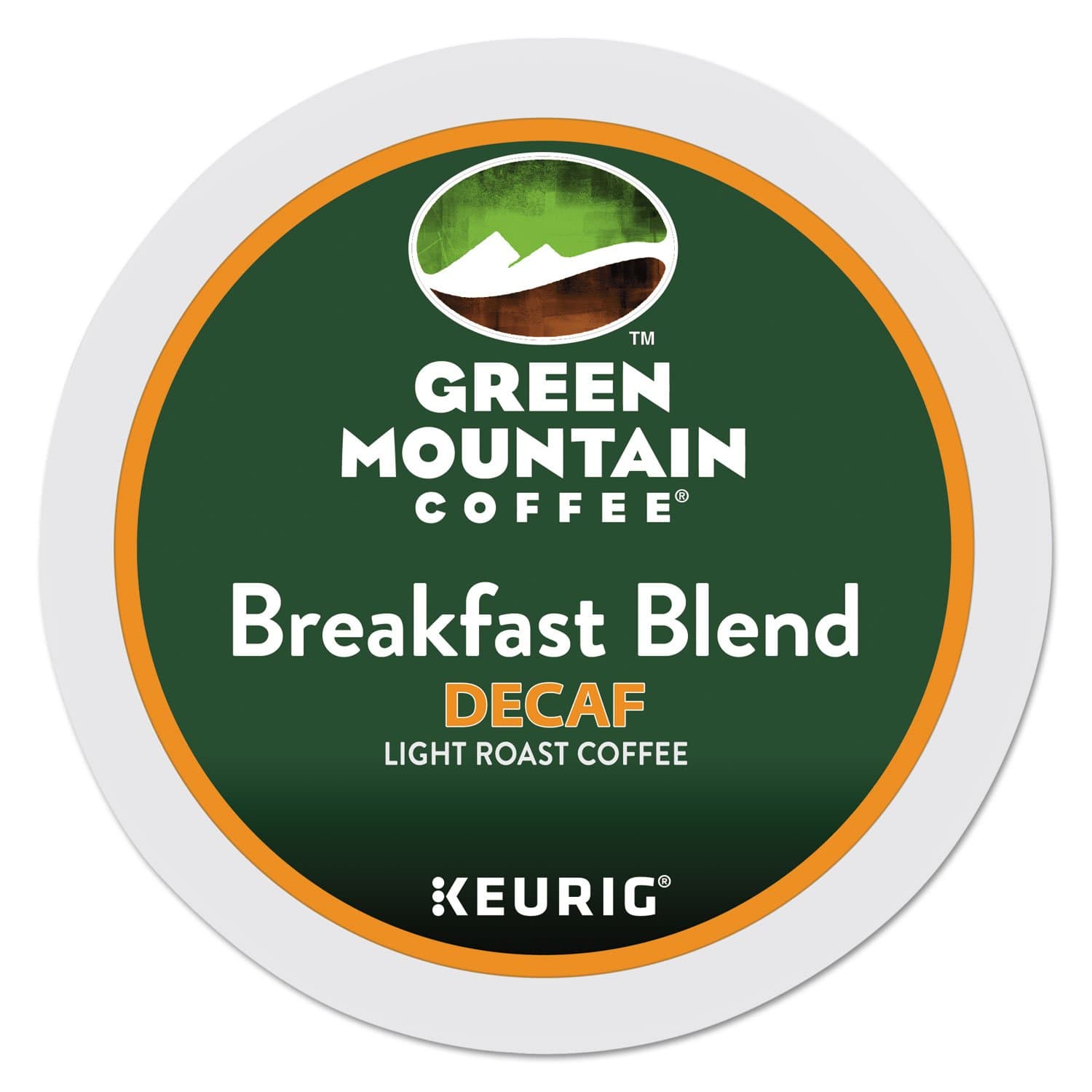 Green Mountain Coffee Decaf Breakfast Blend, 24-Count K-Cups for Keurig Brewers