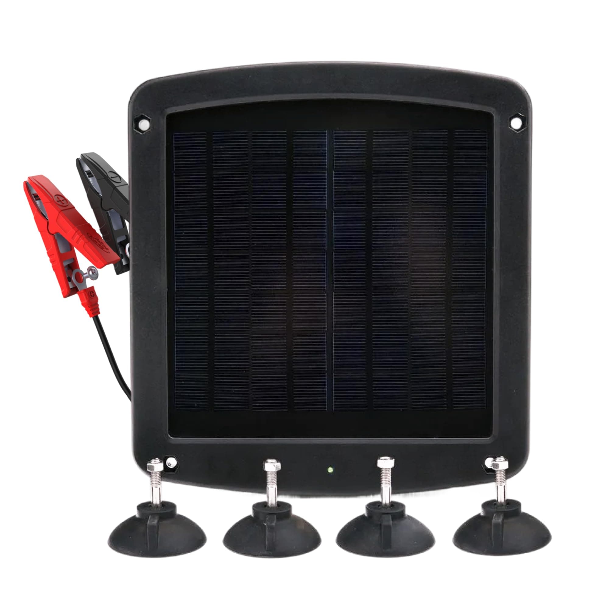 Battery Tender 5 Watt Solar Panel 12V Battery Charger with Charge Controller - IP67 Weatherproof - Windshield Mountable for Motorcycles, Cars, SUVs and Campers - 021-1171