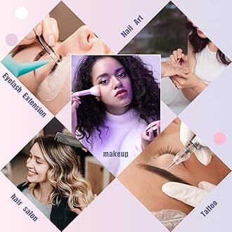 Adazzo Professional Rolling Makeup Train Case with Drawers, Large Cosmetic Trolley with Locks, Matte Pink