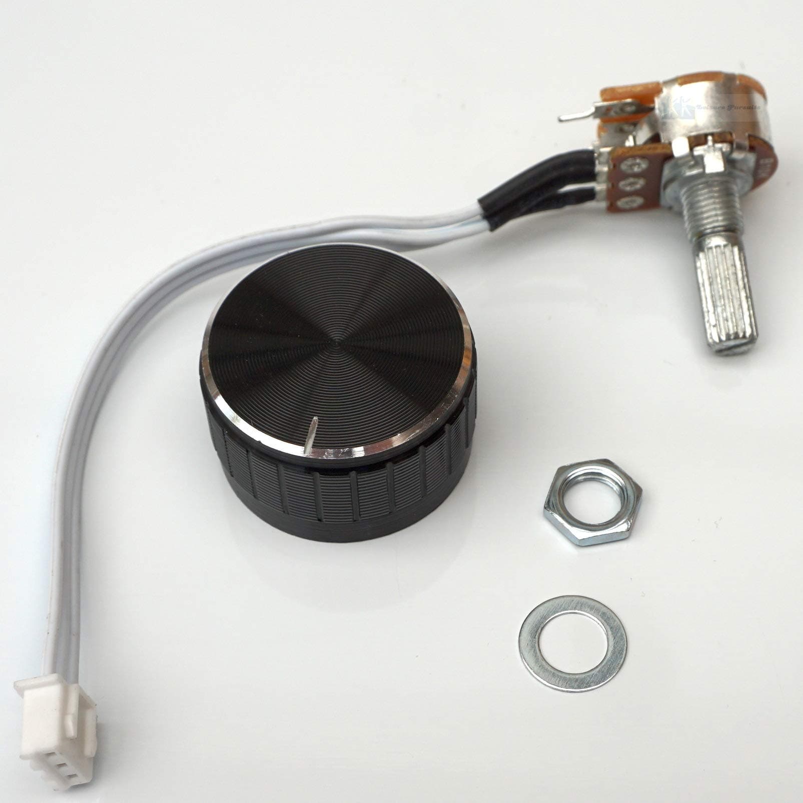 Fits Pro Rider Proforce Electric golf trolley speed control switch + Black knob