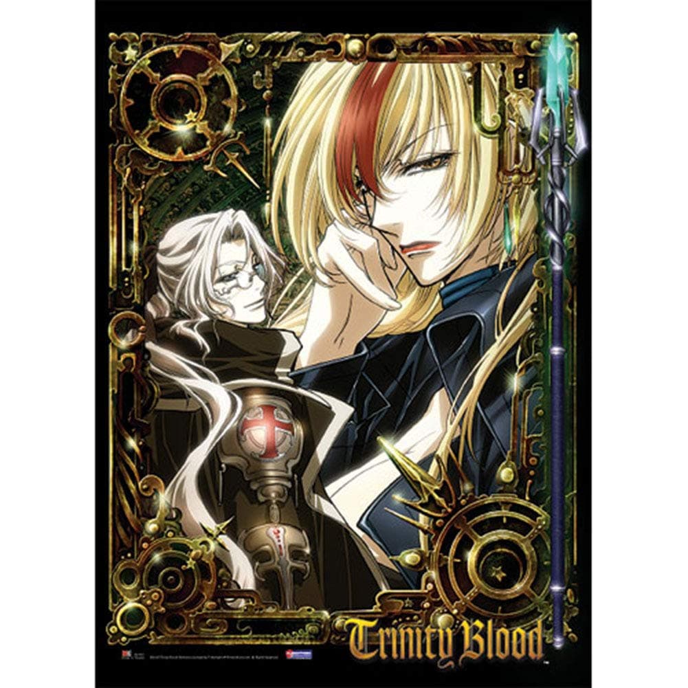 Great Eastern Entertainment Trinity Blood ABEL and Astharoshe Wall Scroll, 33 by 44-Inch