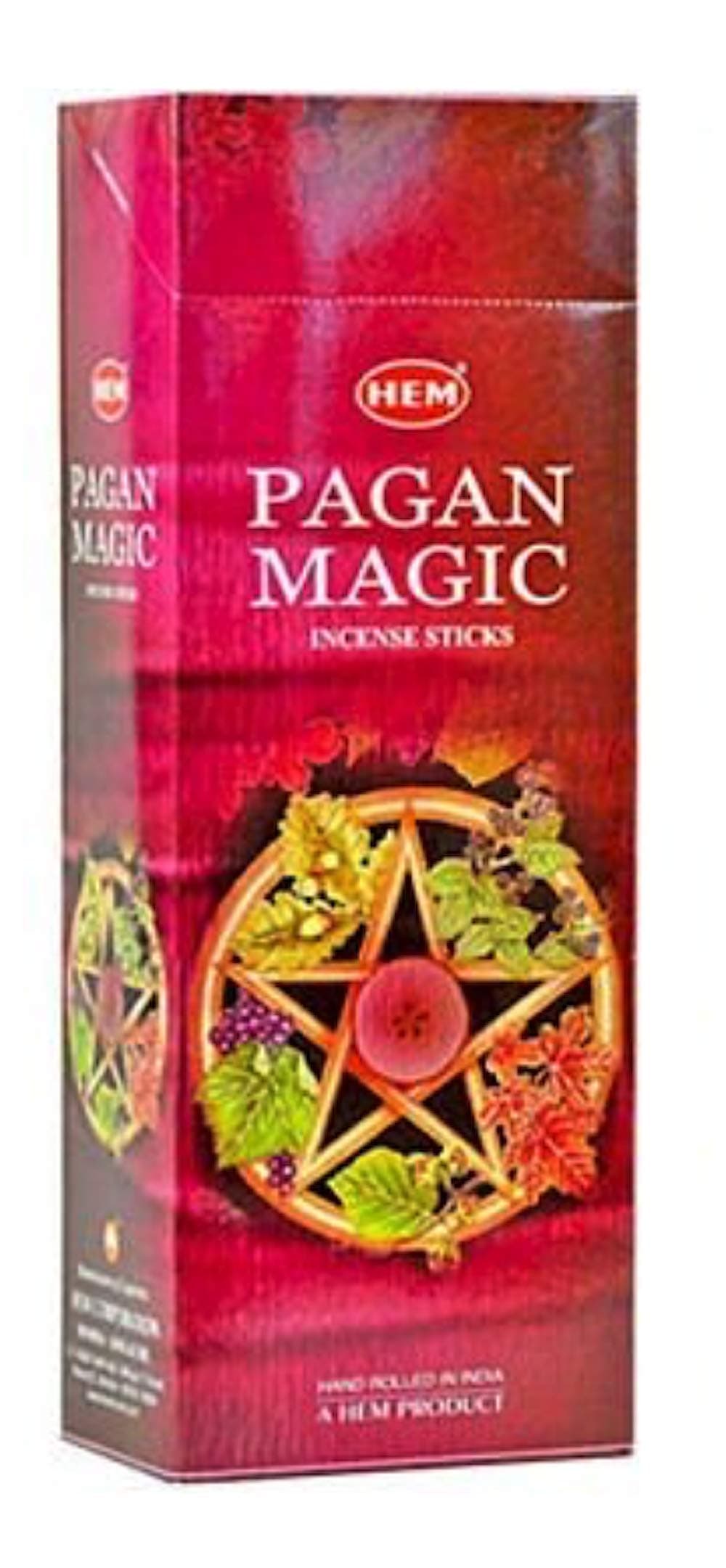 Pagan Magic Incense Sticks (120 Sticks, 6 Boxes Inside) - 9 Inches Long, 20g per Box - Perfect for Meditation,Sacred Space for Rituals and Ceremonies, Sense of Serenity and Mysticism.