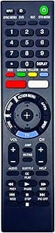 TV Remote Control Replacement for Sony RMF-TX220U, RMF-TX300U, RMF-TX310U, KD-43X750F, 49X750F, 55X750F, 55X755F, XBR-43X800E, 49X800E, 49X900F, 55X850F, 55X900F and All Bravia TVs