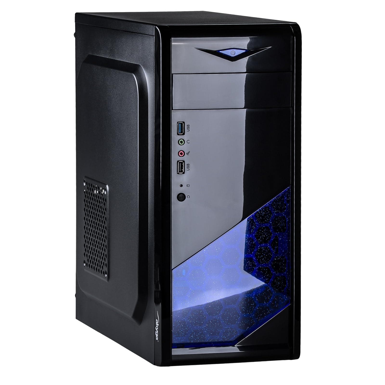 Akyga AK916BK Midi ATX Tower Case Black