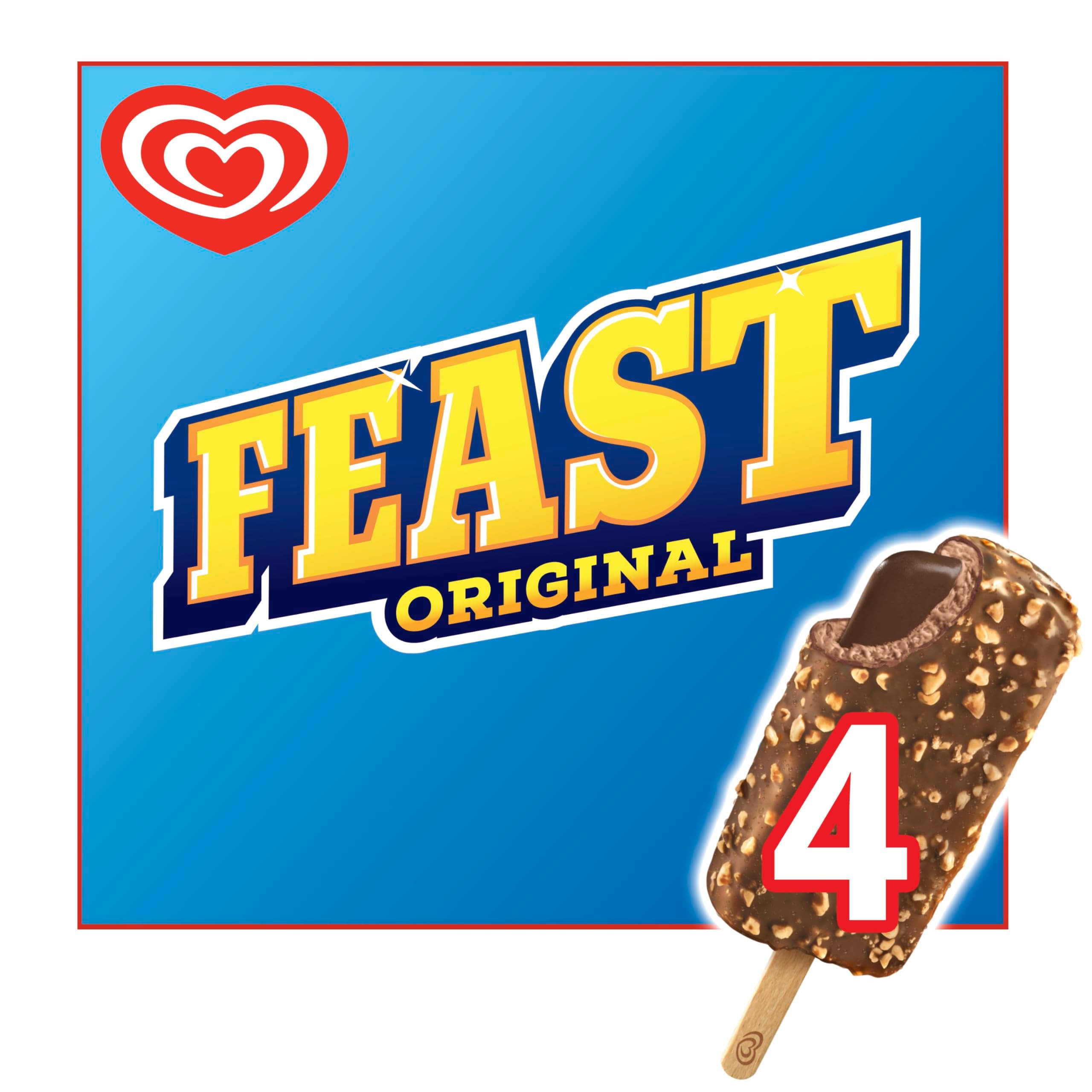 Feast Original Ice Cream Stick 4x 90 ml
