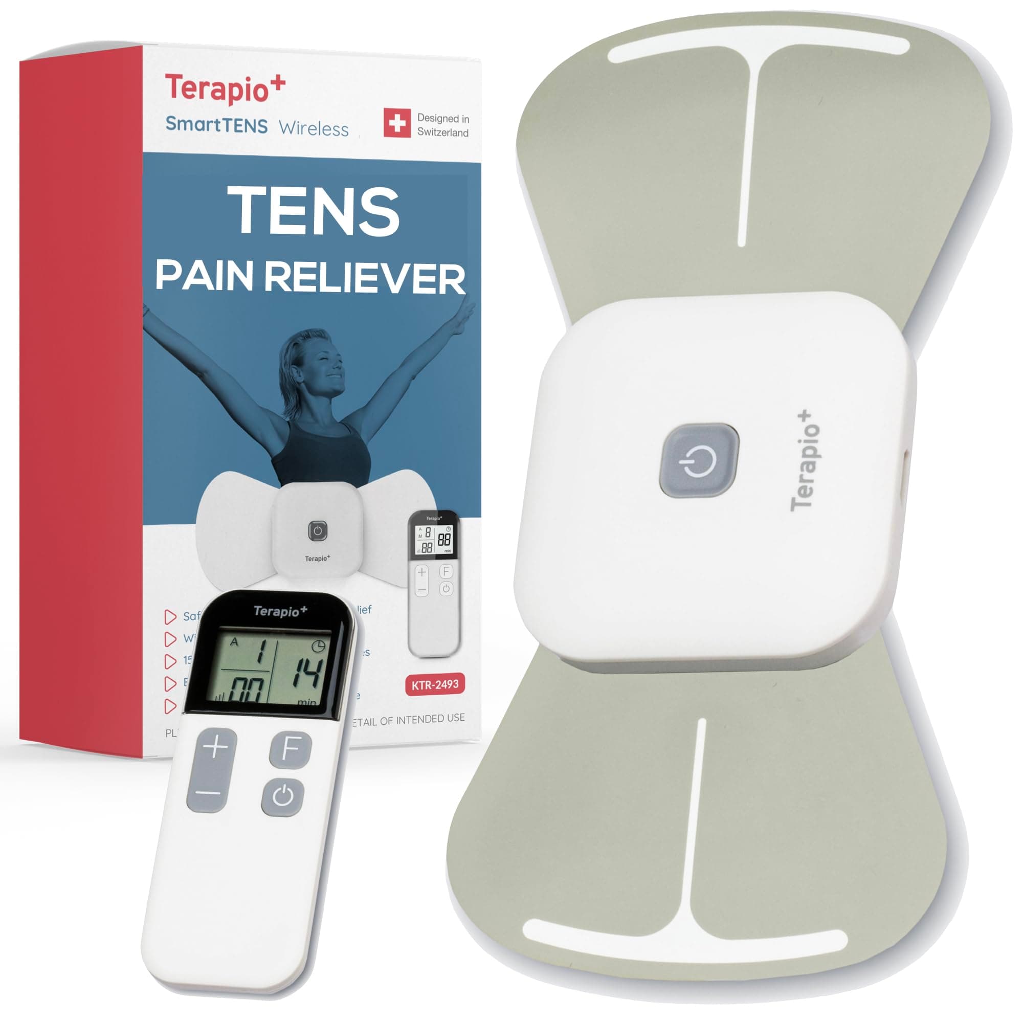 – Wireless TENS Machine for Natural Pain Relief. Portable TENS Unit & Muscle Stimulator with Remote Control. Rechargeable, 15 Modes for Back, Neck, Arm, Knee & General Pain Management.