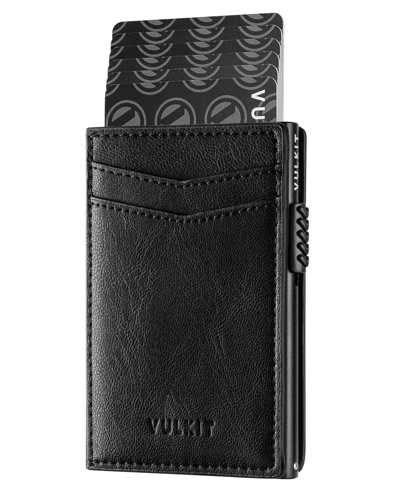 Leather Men Wallet(black)