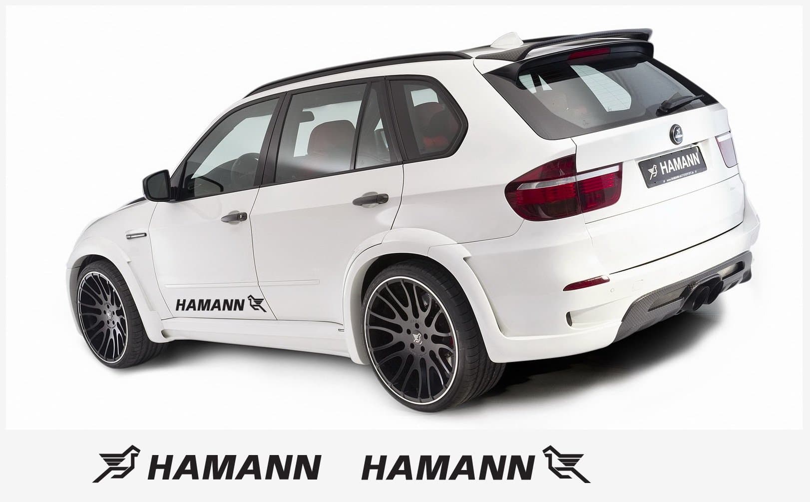 Hamann side decal 2 pcs. 90 cm (black)