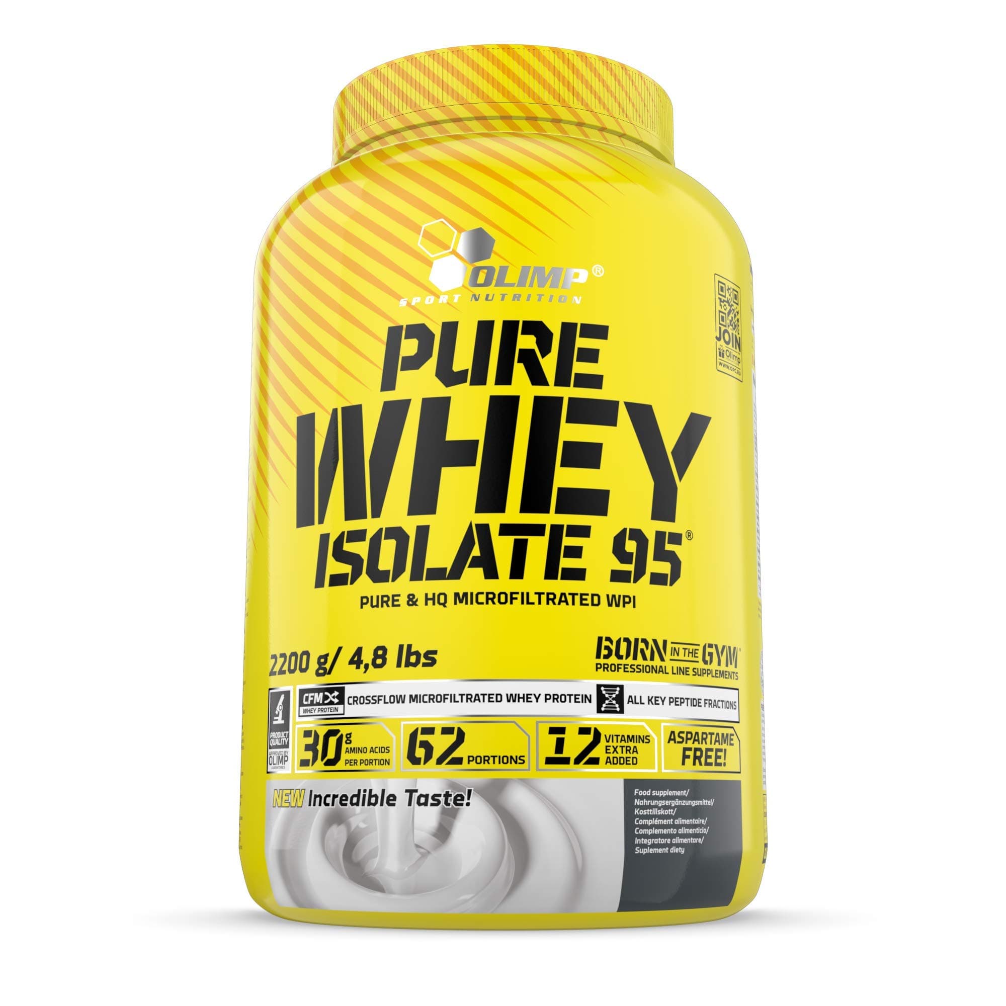 Olimp Pure Whey Isolate 95 2.2kg Vanilla