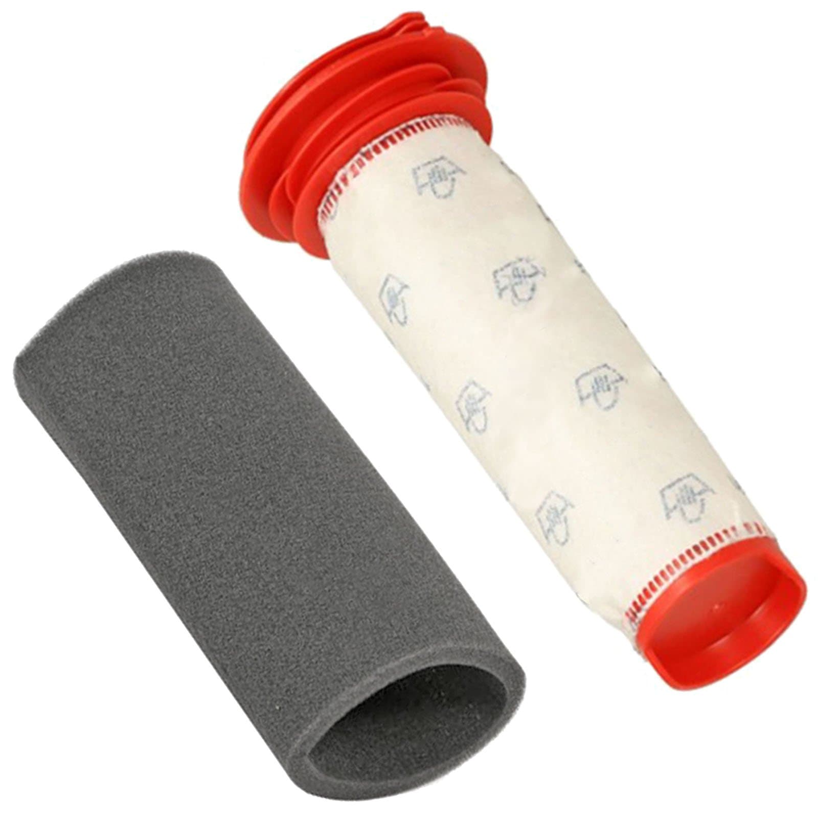 SPARES2GO Washable Main Stick Filter + Foam Insert for Bosch Athlet Cordless Vacuum Cleaner