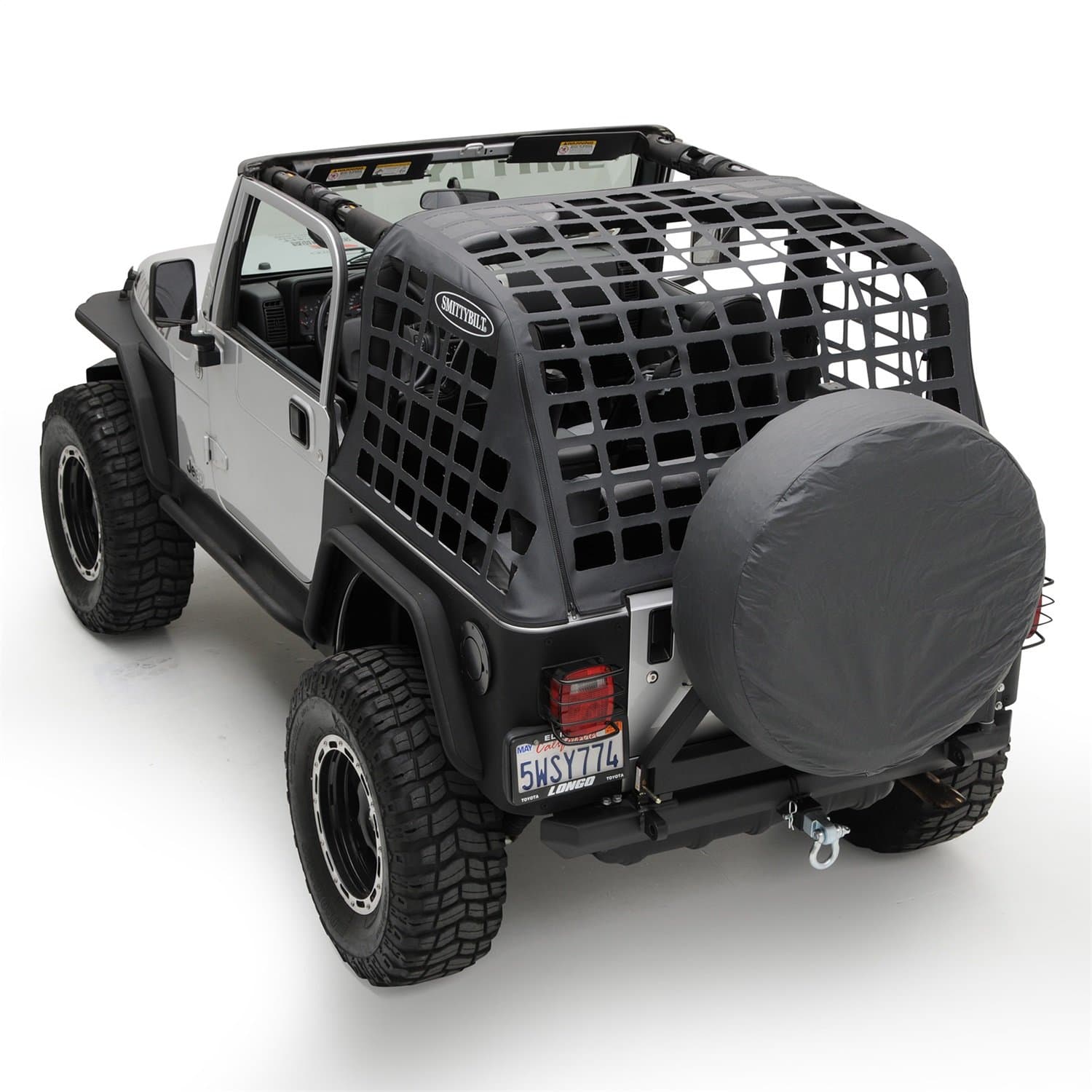 Smittybilt 561035 Black Diamond C.RES System Cargo Net for Jeep Wrangler TJ