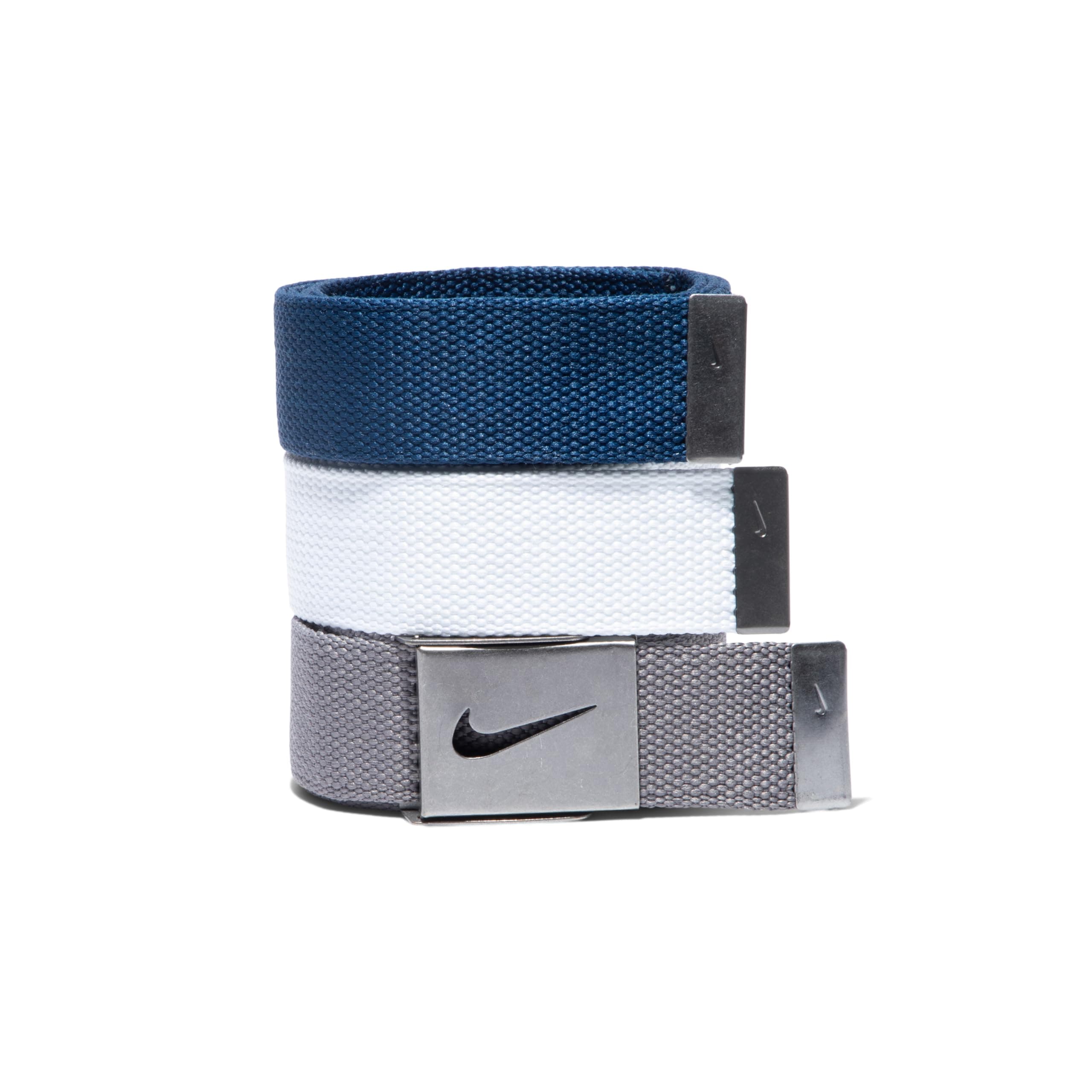 Nike Men's 3 Pack Web Belt