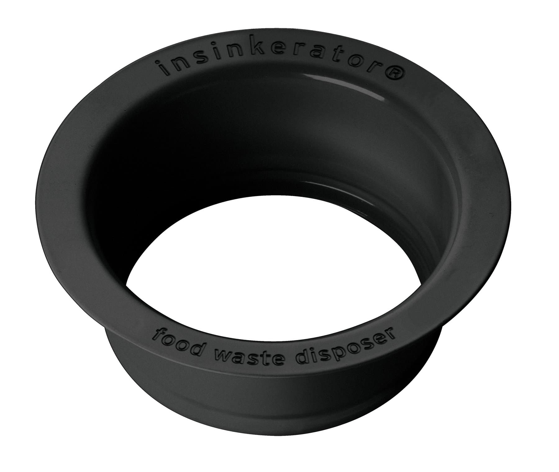 Kitchen Sink Flange for INSINKERATOR Garbage Disposal, FLG-MTBLK, Matte Black
