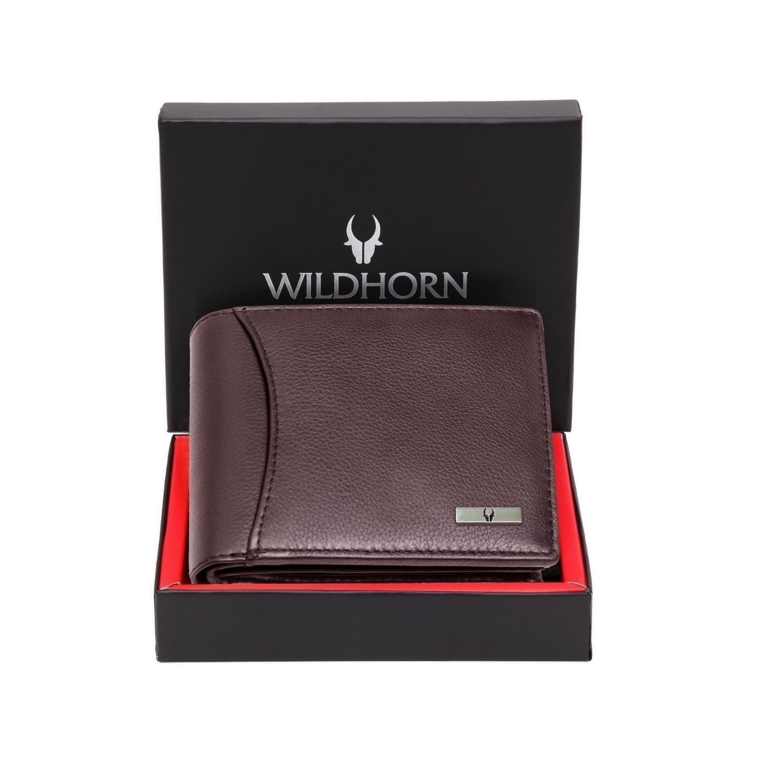 Rfid Protected Leather Wallet For Men, Brown