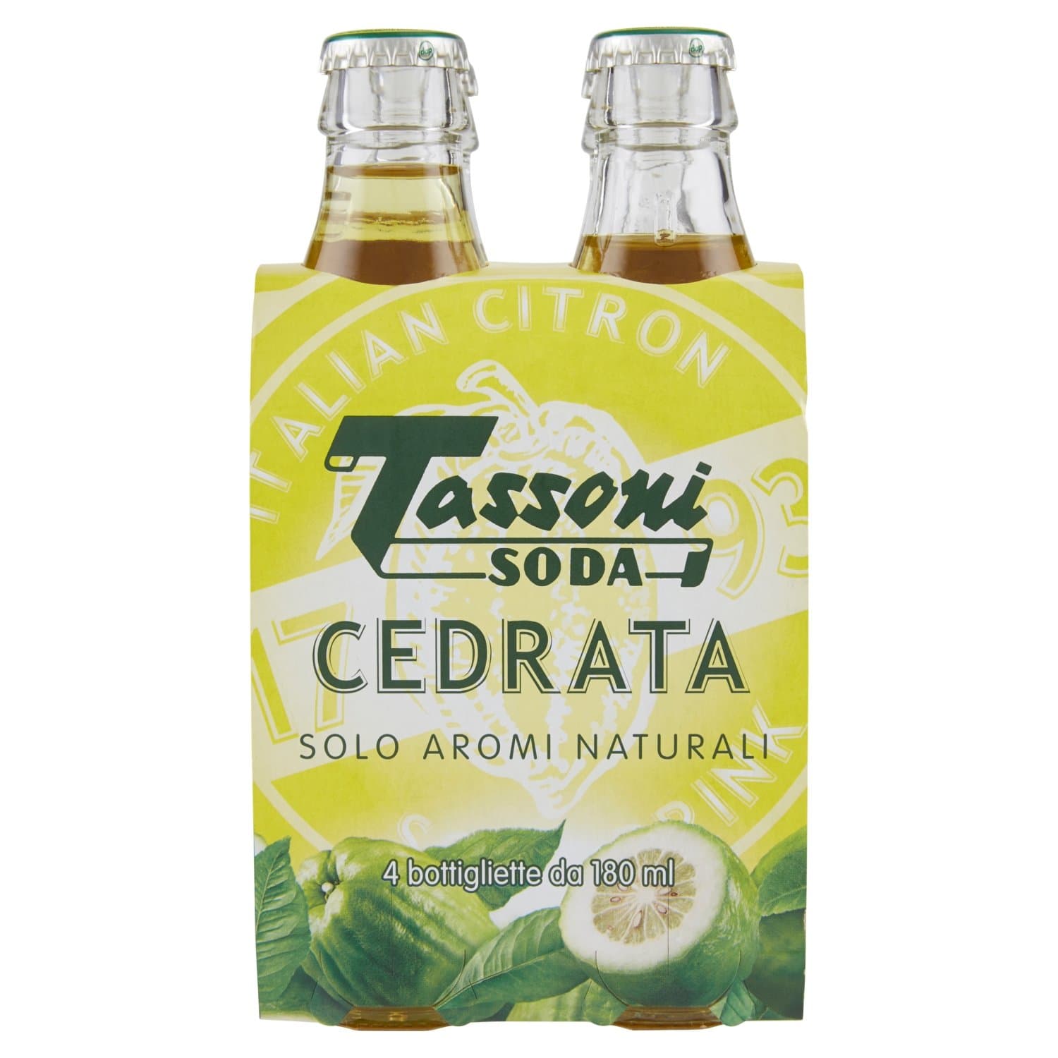 Tassoni Cedrate 18cl X4, 72cl