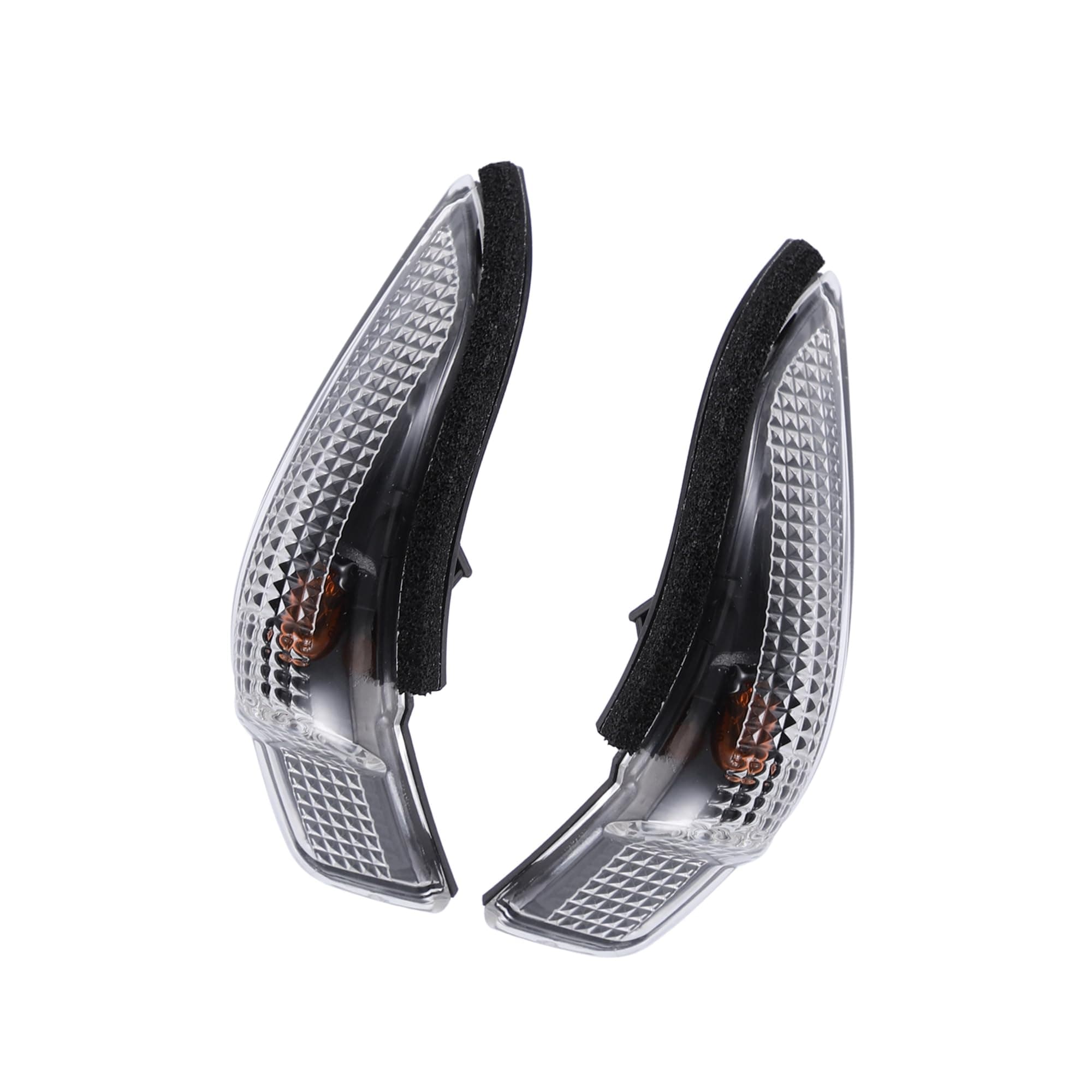 Blinker Light, Rear Left Right Mirror Turn Signal Light Lamp, for Toyota Corolla 2014-2017, Plastic, 81740-52050, Black, 1 Set Car Parts