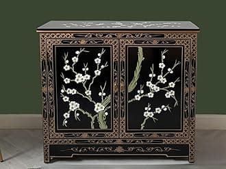 Oriental Chinese Furniture - Blossom 2 Door Cabinet