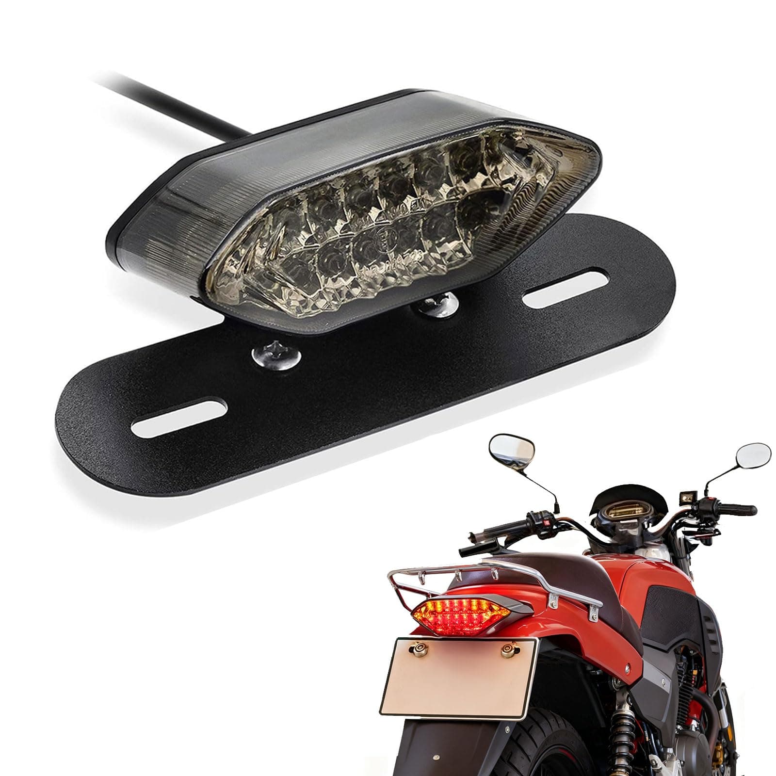 Motorcycle tail light
