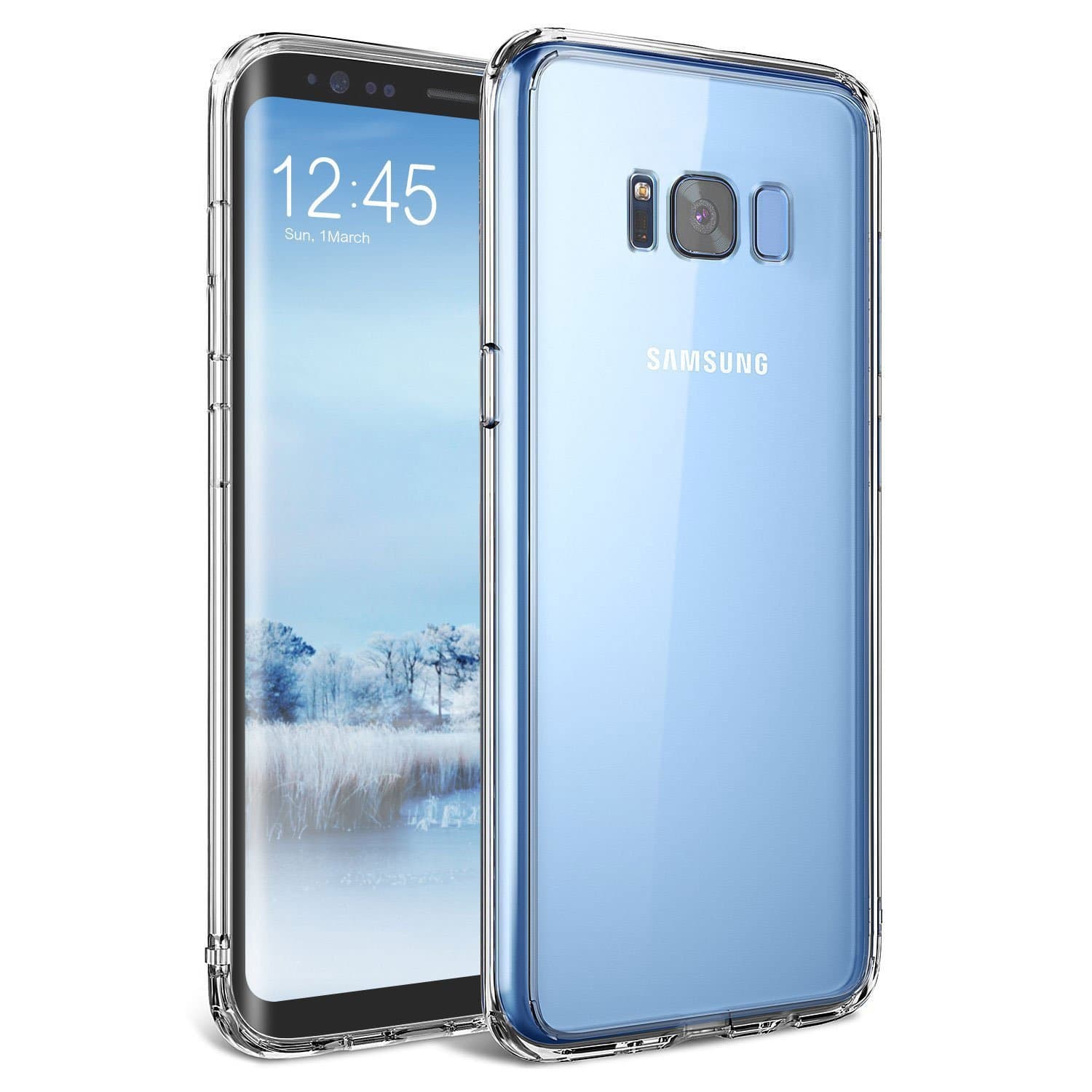 Samsung Galaxy S8 Plus Case, Vitutech Case Cover Galaxy S8 Plus Bumper Case Ultra-Thin Soft Gel TPU Full Protection [Anti-Scratches] [Shock Absorption] Protective Case for Samsung Galaxy S8 Plus - Transparent