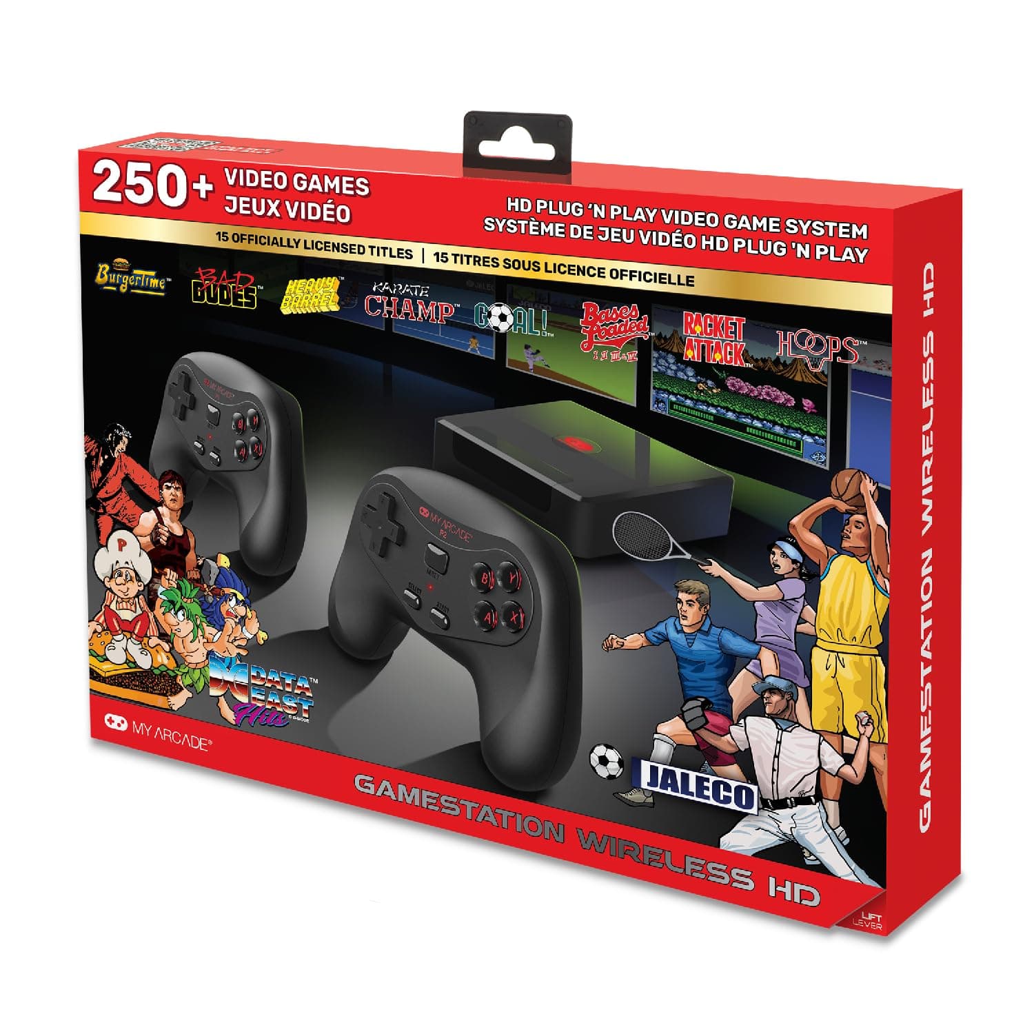 GameStation Wireless HD: Preloaded Video Game Console with Over 250 Games,