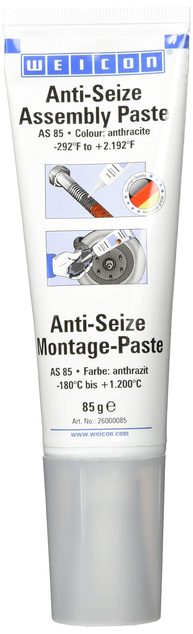 Anti-Seize Assembly Paste | 3.0 oz | Heat-Resistant Protection Against Corrosion