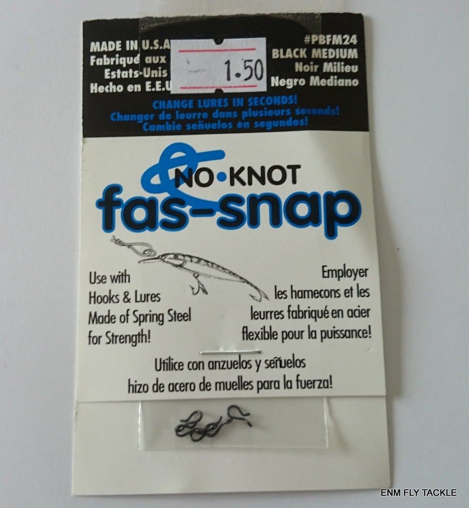 Kipper No Knot Fas-Snap Medium 5 Pack PBFMS24