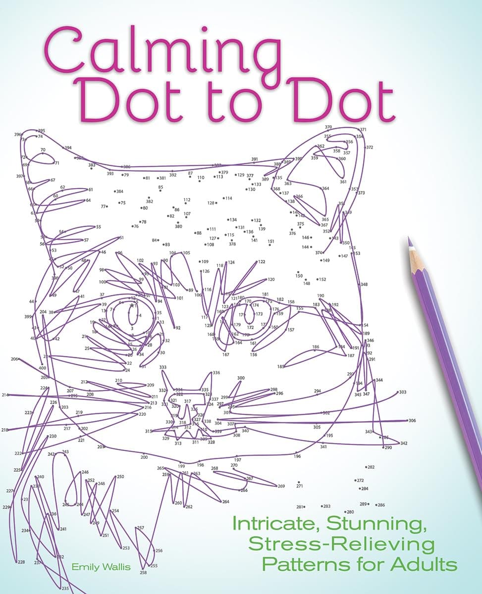 Calming Dot to Dot: Intricate, Stunning, Stress-Relieving Patterns for Adults Paperback – January 20, 2021