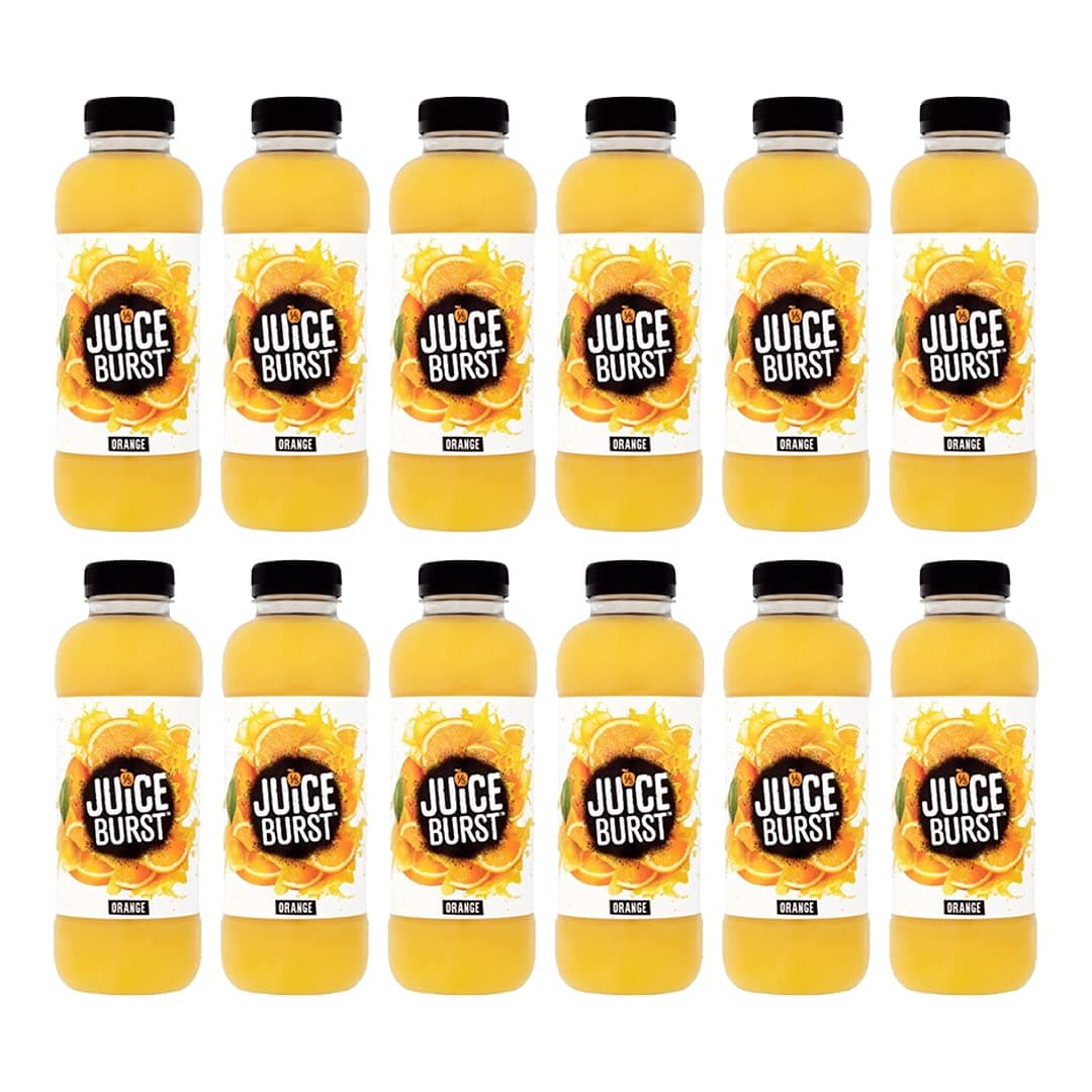 Juice Burst Orange Juice Drinks - 12x500ml