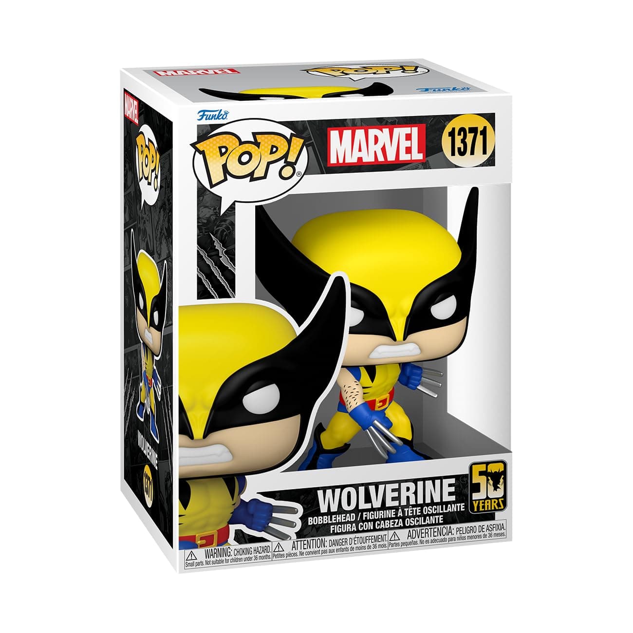 POP! Marvel: Wolverine 50th – Ultimate Wolverine - (Classic) - X-Men - Collectable Vinyl Figure - Gift Idea - Official Merchandise - for Kids & Adults - Comic Books Fans