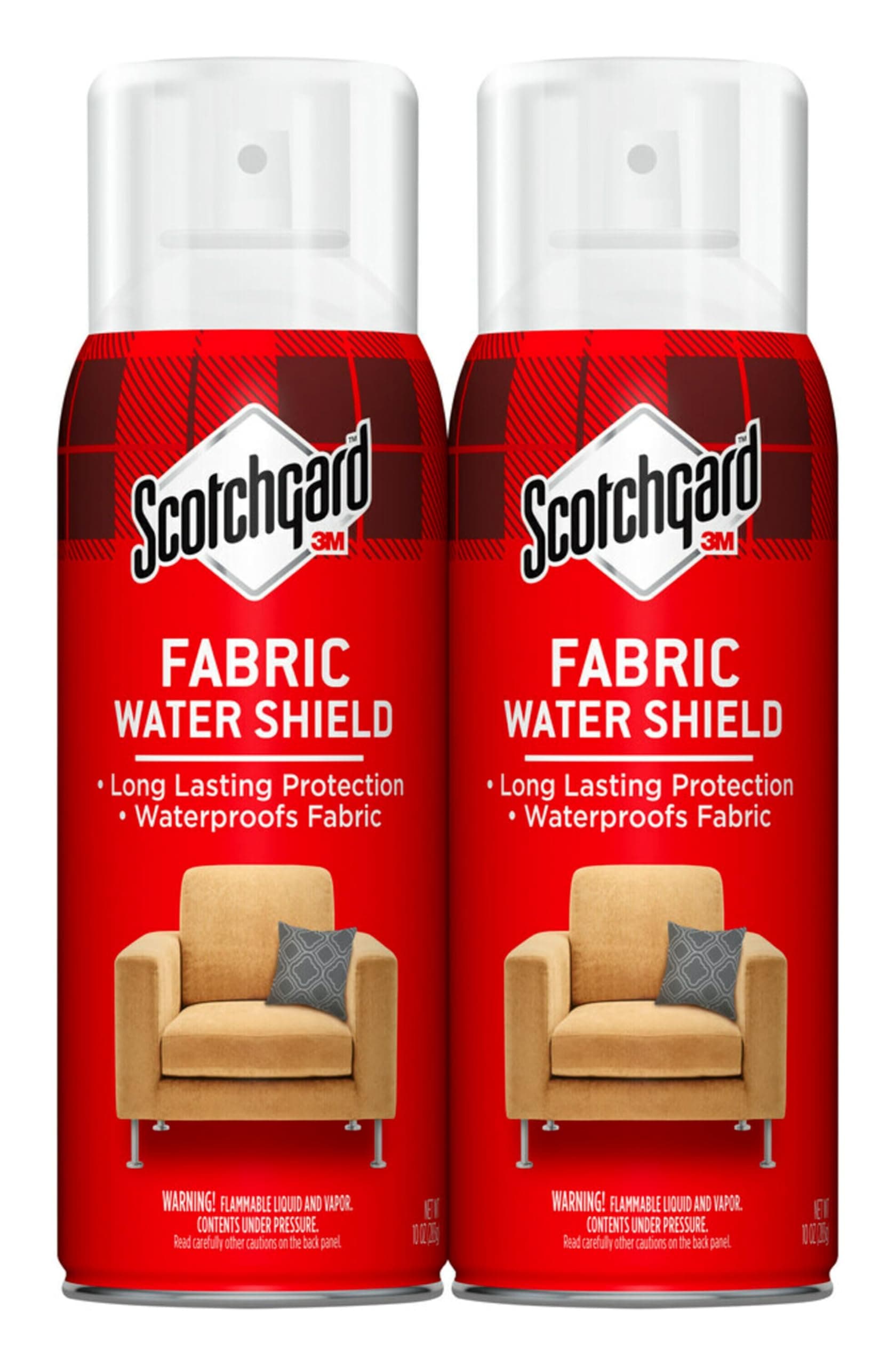 Scotchgard Fabric and Upholstery Protector 10-Ounce 2-Pack