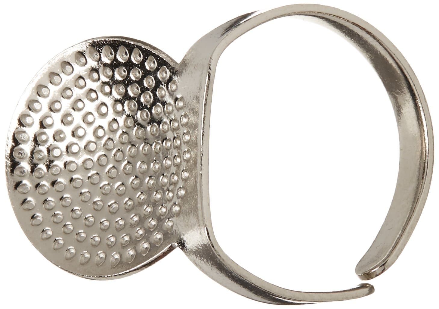 Clover 611 Adjustable Ring Thimble with Plate, #22