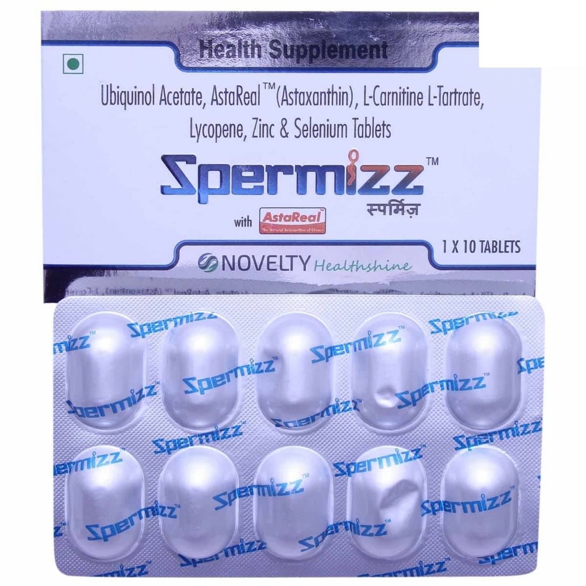 SPERMIZZ - Strip of 10 Tablets